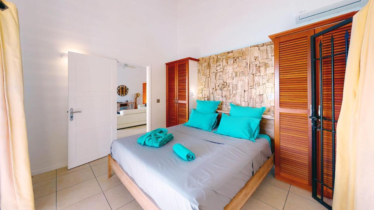 Villa Deluxe L'Hacienda Villa Vue Mer 180 Piscine Jacuzzi Proche Plage Marina Golf Pointe Des Chateaux Et Casino Jardin Clos Voyage Durable แซงต์-ฟรองซัวส์ ภายนอก รูปภาพ