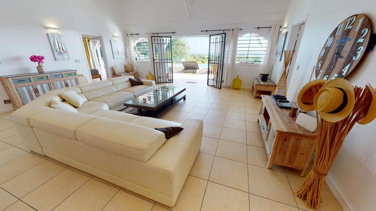 Villa Deluxe L'Hacienda Villa Vue Mer 180 Piscine Jacuzzi Proche Plage Marina Golf Pointe Des Chateaux Et Casino Jardin Clos Voyage Durable แซงต์-ฟรองซัวส์ ภายนอก รูปภาพ