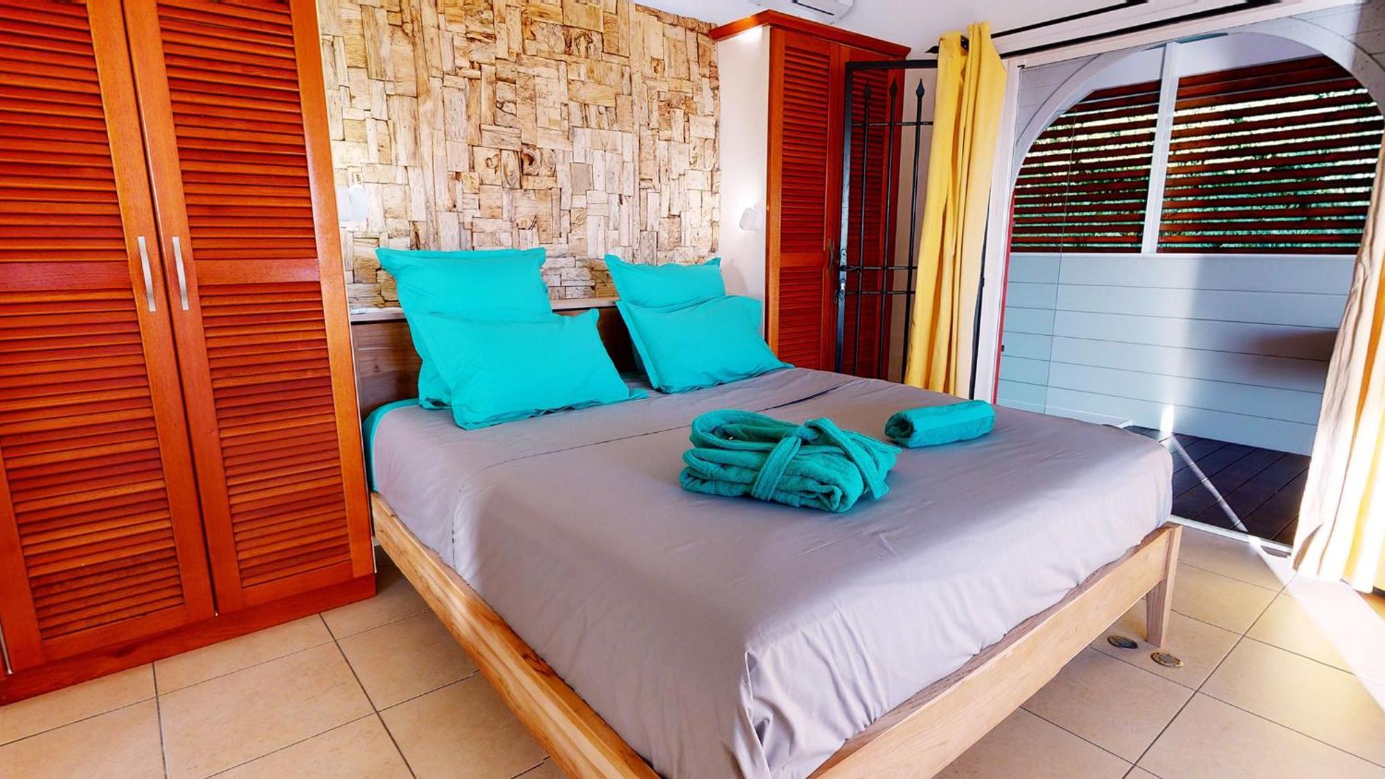 Villa Deluxe L'Hacienda Villa Vue Mer 180 Piscine Jacuzzi Proche Plage Marina Golf Pointe Des Chateaux Et Casino Jardin Clos Voyage Durable แซงต์-ฟรองซัวส์ ห้อง รูปภาพ
