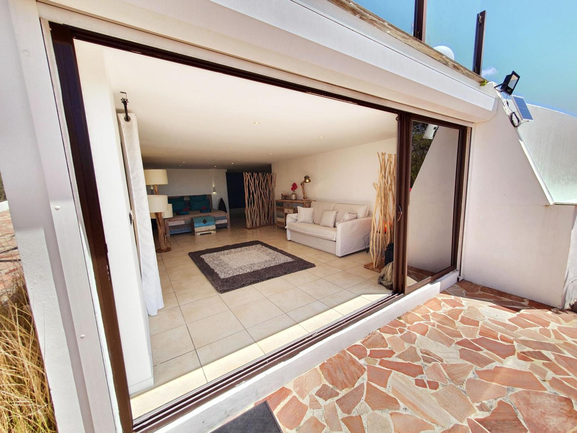 Villa Deluxe L'Hacienda Villa Vue Mer 180 Piscine Jacuzzi Proche Plage Marina Golf Pointe Des Chateaux Et Casino Jardin Clos Voyage Durable แซงต์-ฟรองซัวส์ ห้อง รูปภาพ