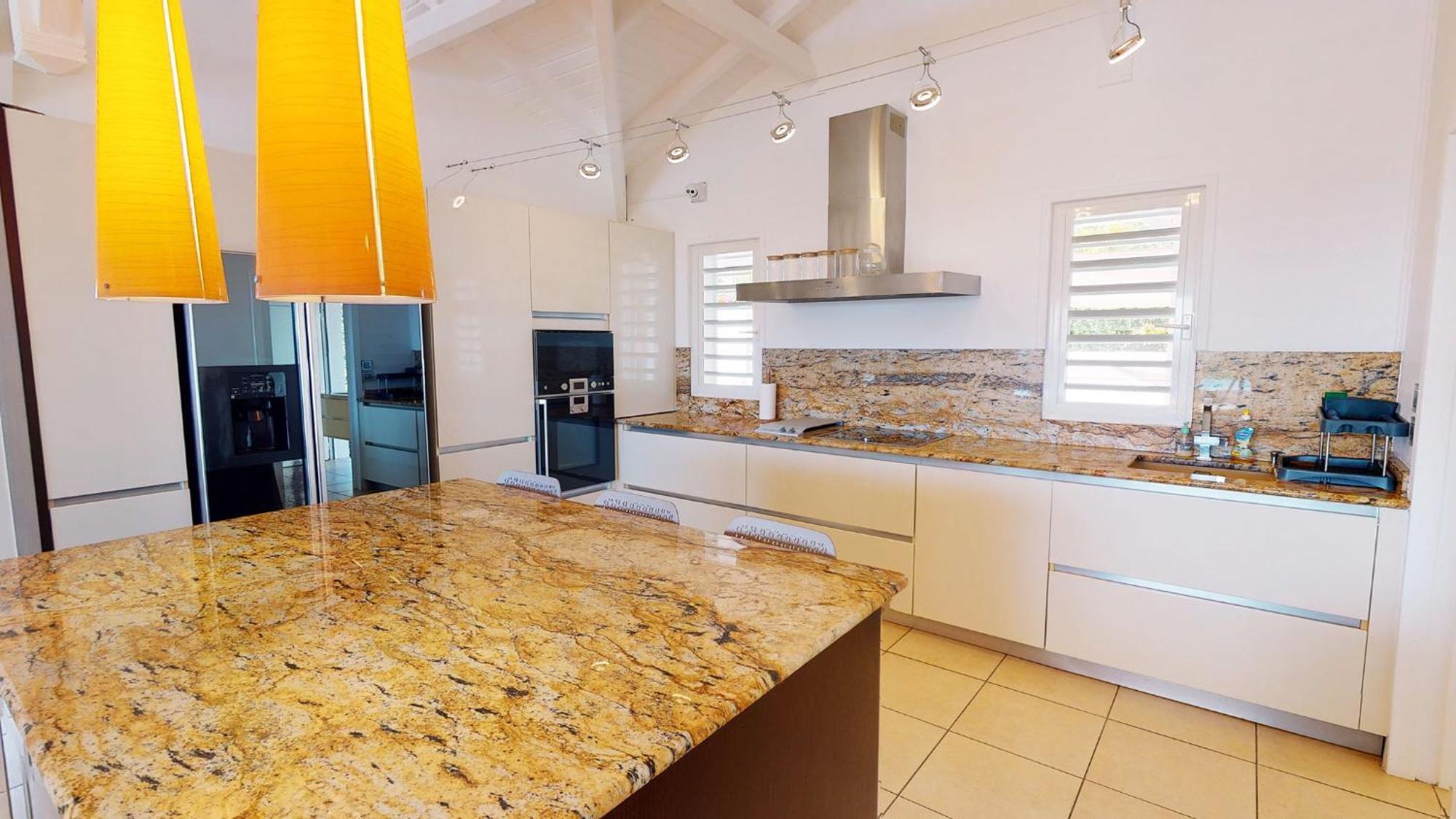 Villa Deluxe L'Hacienda Villa Vue Mer 180 Piscine Jacuzzi Proche Plage Marina Golf Pointe Des Chateaux Et Casino Jardin Clos Voyage Durable แซงต์-ฟรองซัวส์ ห้อง รูปภาพ